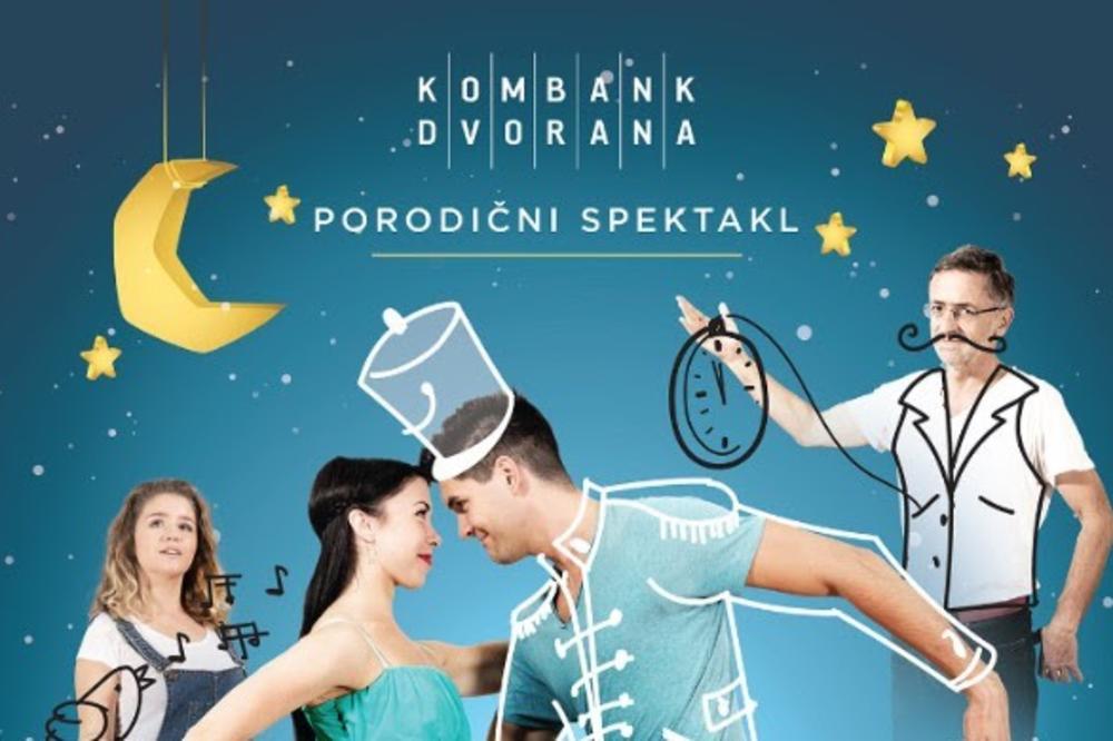 Čuveni novogodišnji spektakl KRCKO ORAŠČIĆ u Velikoj sali KOMBANK DVORANE