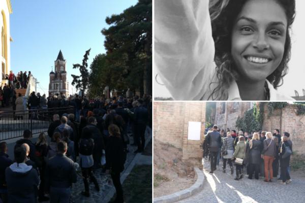 POSLEDNJE ZBOGOM MARIJI ĆURČIĆ: Grobljem su odzvanjali jecaji, SVI SU SE OPROSTILI od manekenke KOJA SE UBILA