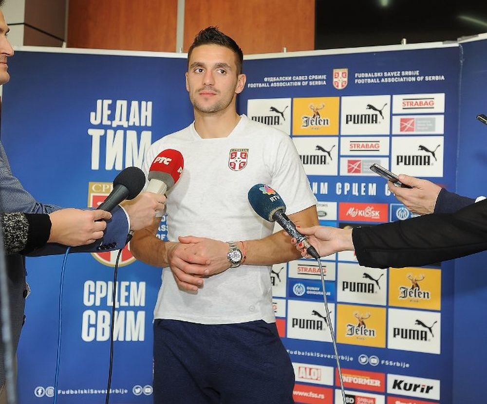 Dušan Tadić je nosio kapitensku traku protiv Crne Gore i Rumunije  