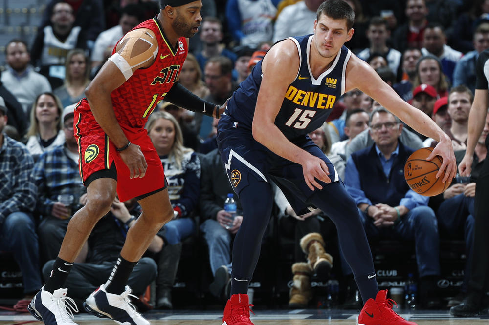 SRBIJO, NE BRINI, VRATILI SU SE JOKIĆ I NAGETSI: Zgažena je Atlanta sa 45 RAZLIKE, Nikola zamalo TRIPL-DABL (VIDEO)