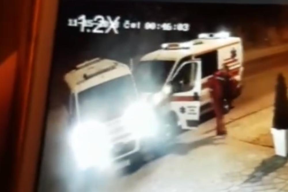 KOLA HITNE POMOĆI UDARILE U KOLA HITNE POMOĆI: Nikad viđeni udes u NOVOM PAZARU! (VIDEO)