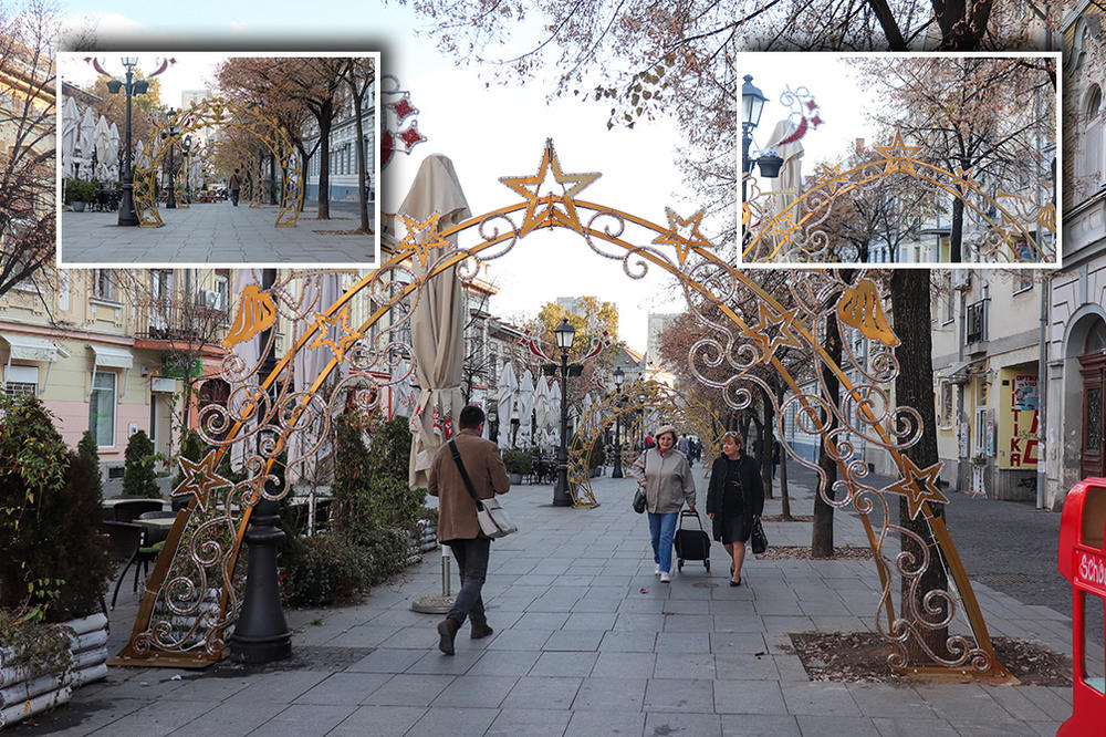 I ZEMUNCI DOBILI NOVOGODIŠNJU KAPIJU: Ova je drugačija od one u Knezu, A IMA I PETOKRAKU (FOTO)
