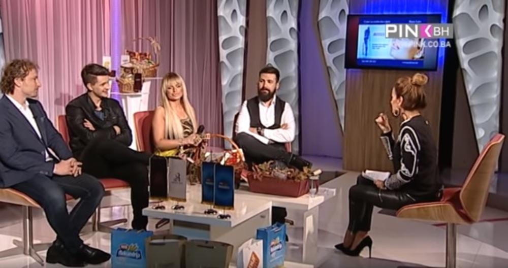 Džidža na snimanju za BH istog dana  