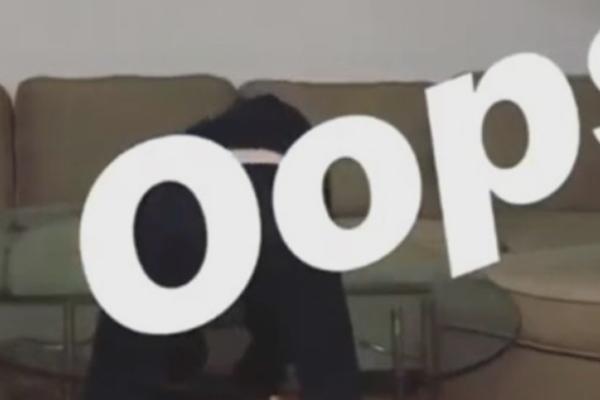 DEVOJKA NASLONILA ZADNJICU NA STO, PA USLEDIO ŠOK: Probala da tverkuje ali se ŽESTOKO IZBLAMIRALA! (VIDEO)