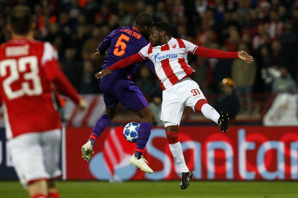 SUDIJA OZNAČIO POČETAK, A BEN ZABIO GOL: Napadač Zvezde dočekan kao heroj u rodnoj zemlji!