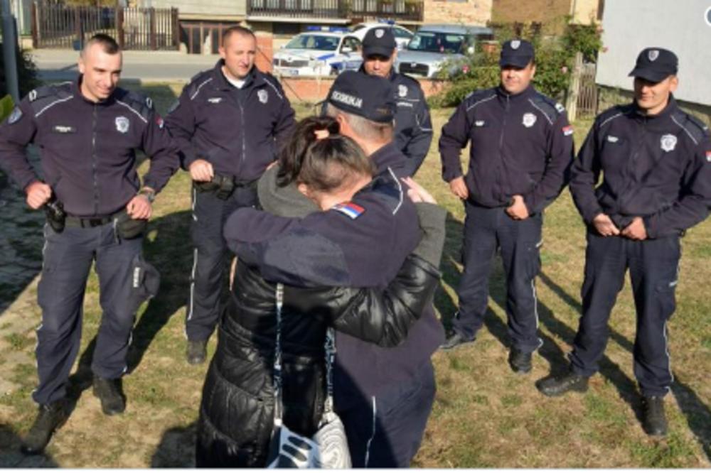 KAKVI SU OVO CAREVI: Policajci obezbedili samohranoj majci tri devojčice ogrev za zimu!
