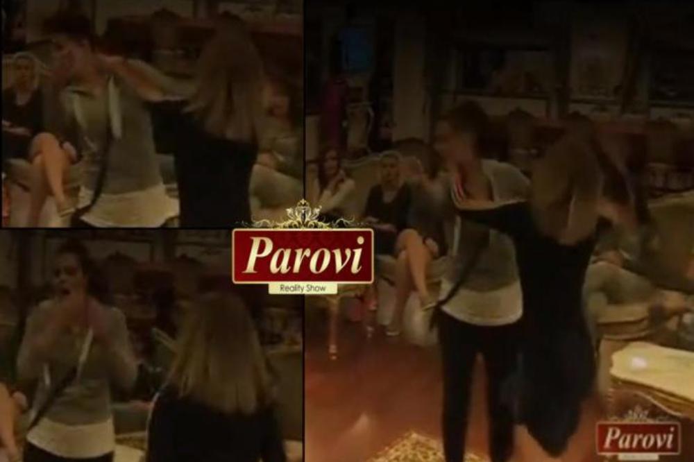 HAOS U PAROVIMA! Voditeljka dozivala obezbeđenje! Niko nije uspeo da spreči BRUTALNU ŠAMARČINU!