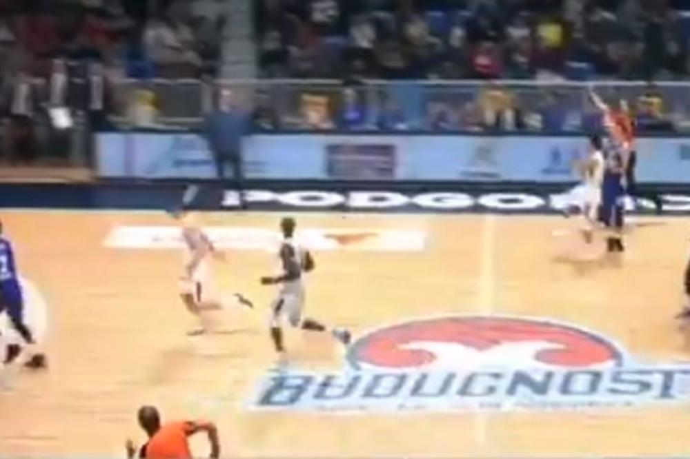 NEMANJA, ZOVEŠ SE DUŠAN KECMAN: Trojka Gordića sa pola terena uz zvuk sirene kao nekada igrača Partizana