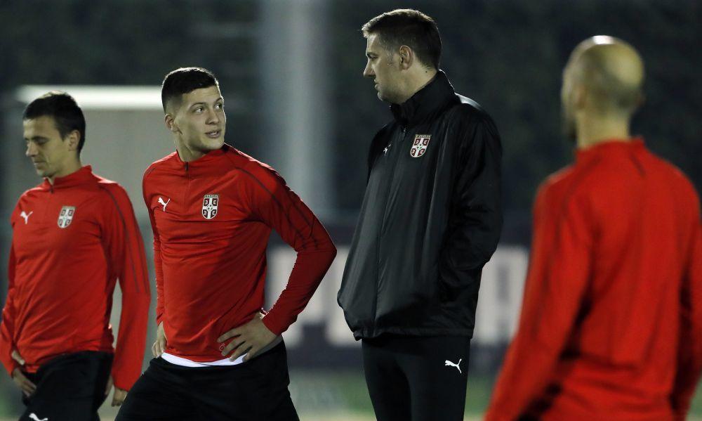 Mladen Krstajić je hteo u ovoj akciji da proveri igrače iz domaćeg prvenstva  