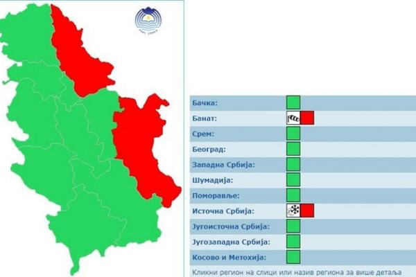 IZDATO HITNO UPOZORENJE, NA SNAZI CRVENI METEOALARM: Čuvajte se, stižu i nove padavine (FOTO)