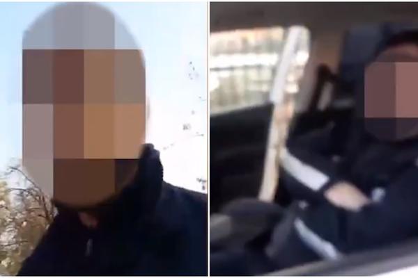 RAZBIĆU TI GLAVU, S*INO JEDNA: Komunalni policajac divljao po Čukarici jer mu je rekao da se parkirao na trotoaru