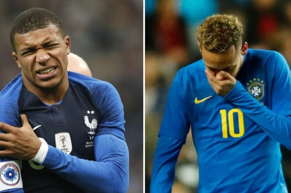 FOLIRANTI ILI JE OVO NAJGORI KOŠMAR ZA PSŽ: Nejmar i Mbape u bolovima izašli s terena, ali svi misle da je zavera!