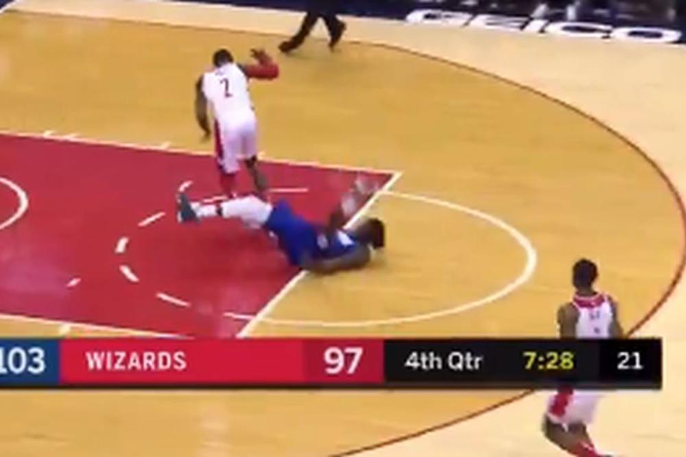 RAZBIO SE KAO ZVEČKA: Jeziv pad Teodosićevog i Bobijevog saigrača! I nas je neopisivo zabolelo kad smo videli!