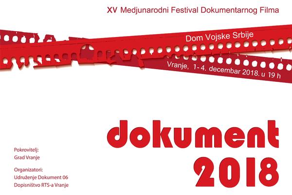 DOKUMENT 2018: Međunarodni festival dokumentarnog filma u Vranju