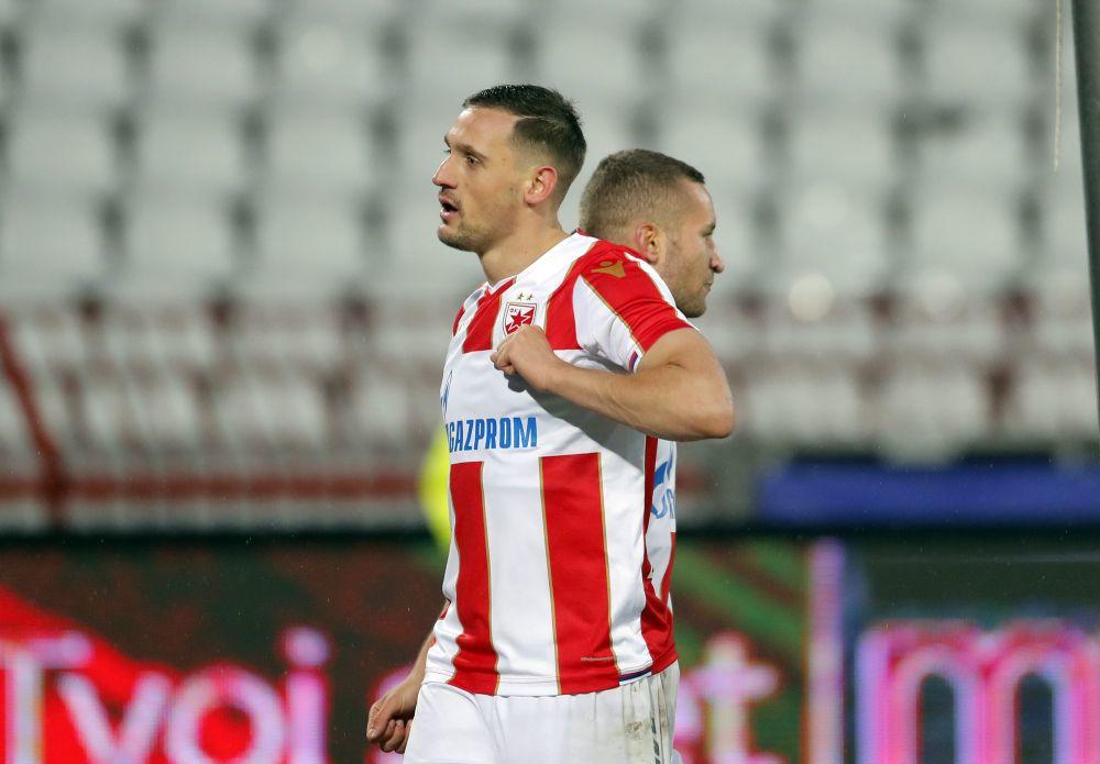 Nikola Stojiljković je postigao drugi gol za Zvezdu na utakmici  