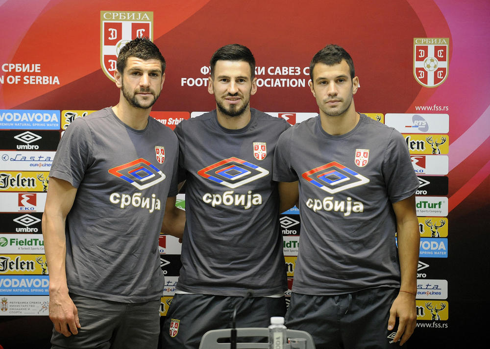 Stefan Mitrović, Nenad Tomović i Luka Milivojević  
