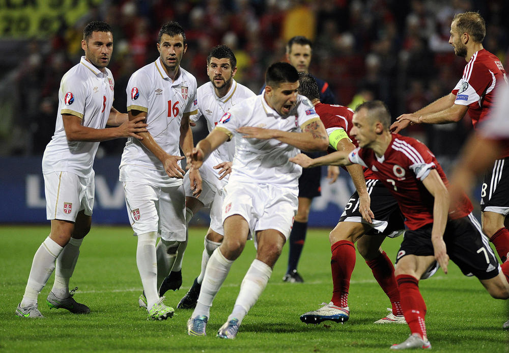 Reprezentativci Srbije u u duelu sa Albanijom