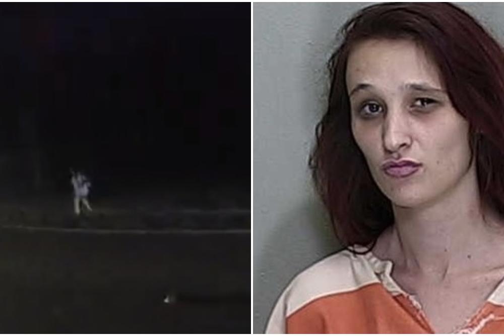 NAJUŽASNIJI SNIMAK IKAD: Bežala je od policije, pa je onda TRESNULA BEBU O ASFALT! (VIDEO)