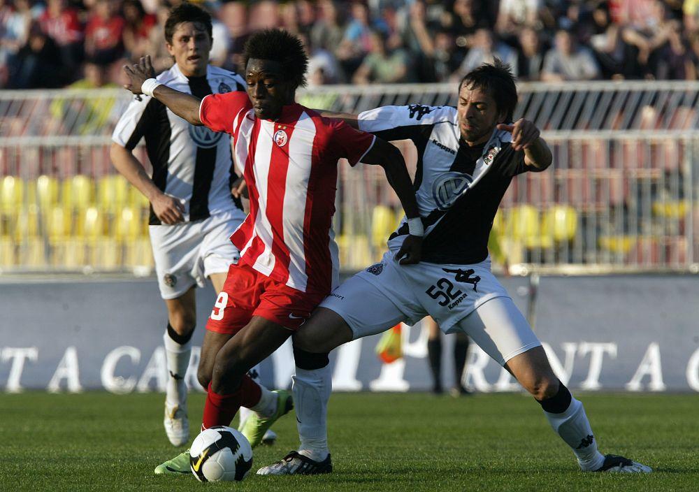 Goran Gavrančić dok je igrao za Partizan  