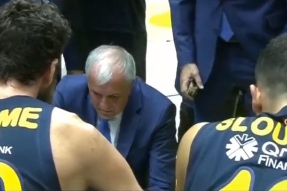 ŽOC PONOVO LUDEO NA TAJM-AUTU: Igrač mu je u sekundi digao pritisak na 300 sa 200!