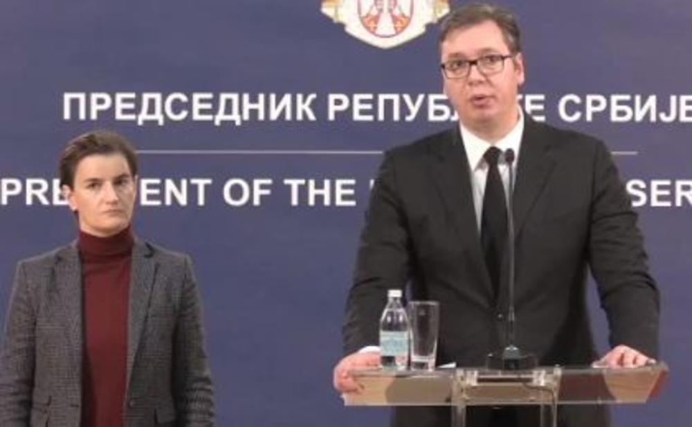 Ana Brnabić i Aleksandar Vučić 