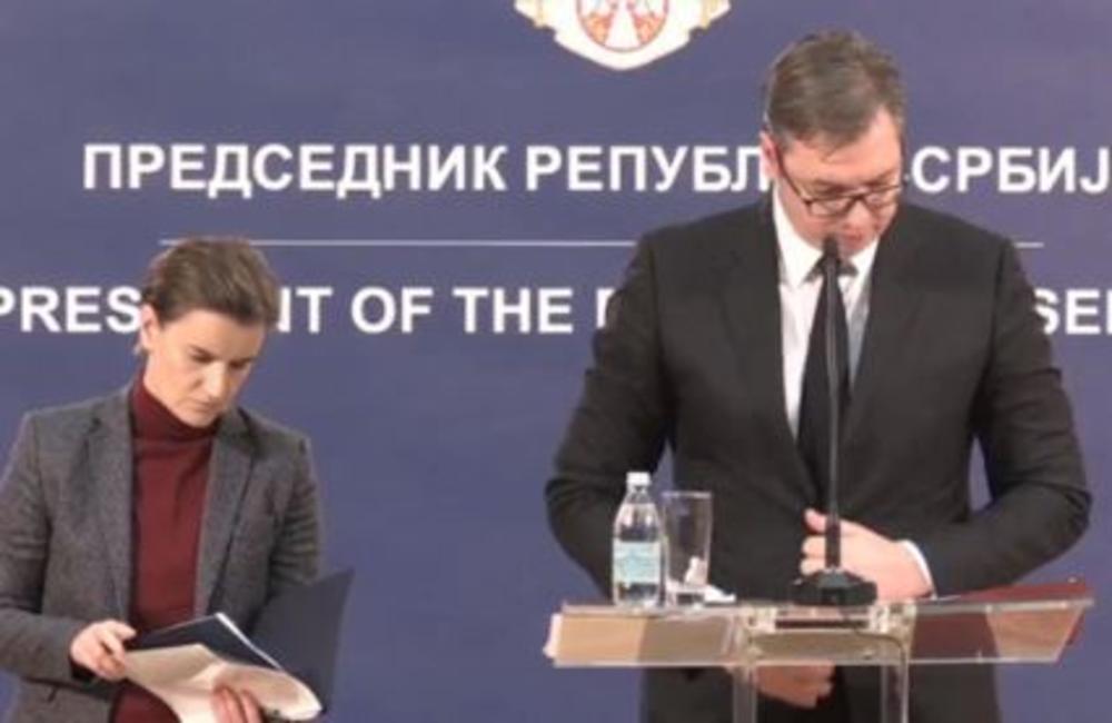 Ana Brnabić i Aleksandar Vučić 