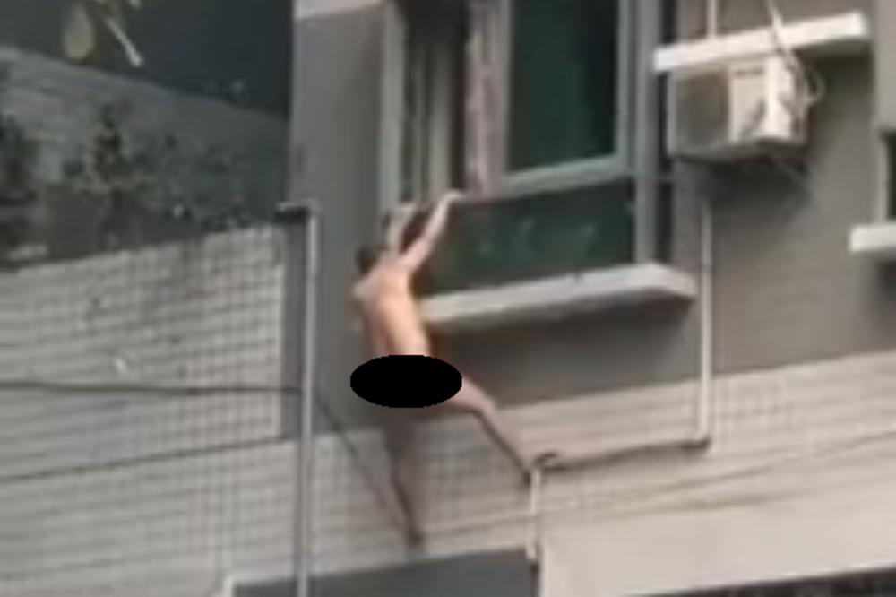 Švaler uhvaćen u preljubi, bežao od žene u čaršavu sa 4. sprata hotela! Šok scena usledila kad mu je...