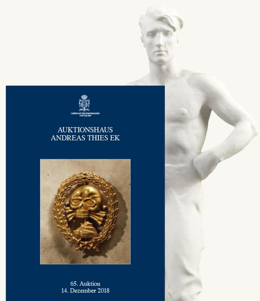 Katalog aukcijske kuće u kom se nalaze odlikovanja Karađorđevića  