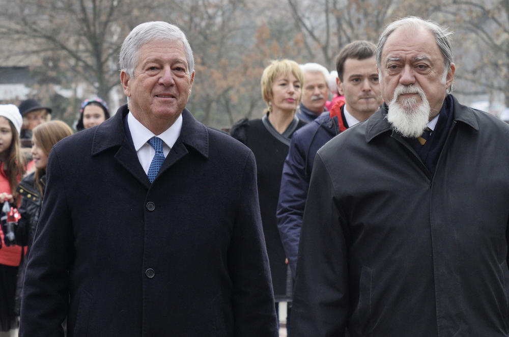 Prestolonaslednik Aleksandar i Dragomir Acović  