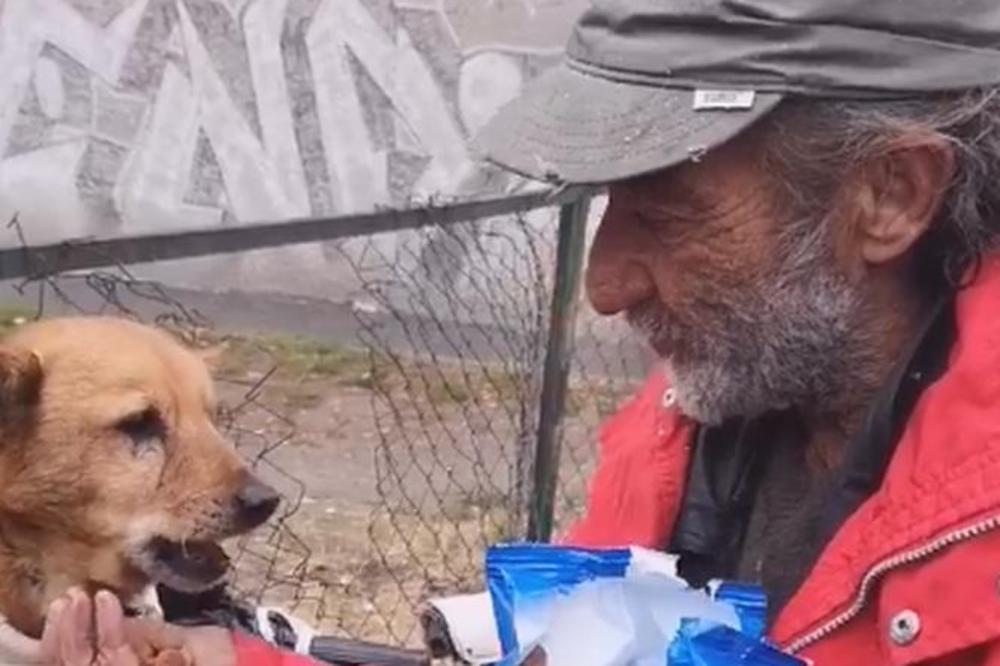 PANČEVAC ODUŠEVIO SRBIJU: Čoveku pored kontejnera ostavio je novac, a on je svojoj BEBANI dao sve do poslednje MRVE