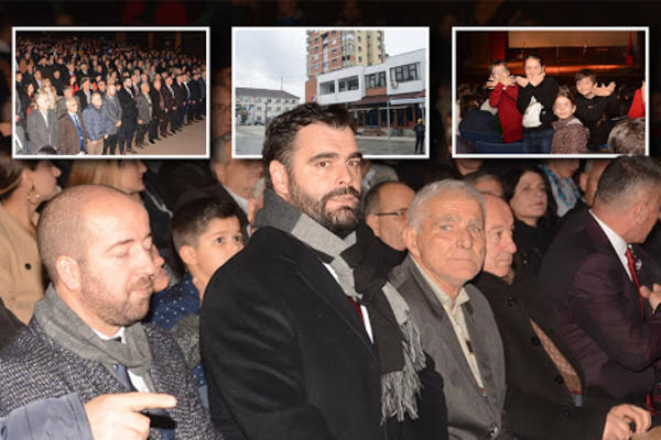 GRME PESME POSVEĆENE ALBANSKOM KOMANDANTU: Slave svoj PRAZNIK, vijore se zastave sa DVOGLAVIM ORLOVIMA (VIDEO)