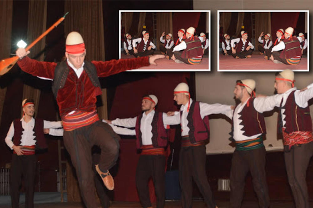 VIDELI SMO KAKO IZGLEDA ALBANSKI TRADICIONALNI PLES: Puna dvorana u Bujanovcu aplaudirala je NJIMA! (VIDEO)