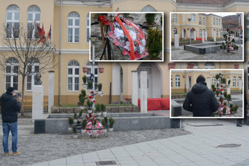 NA OVOM MESTU SRBIJA JE SRUŠILA SPOMENIK TERORISTIMA! Zatekli smo cveće i jezivu poruku