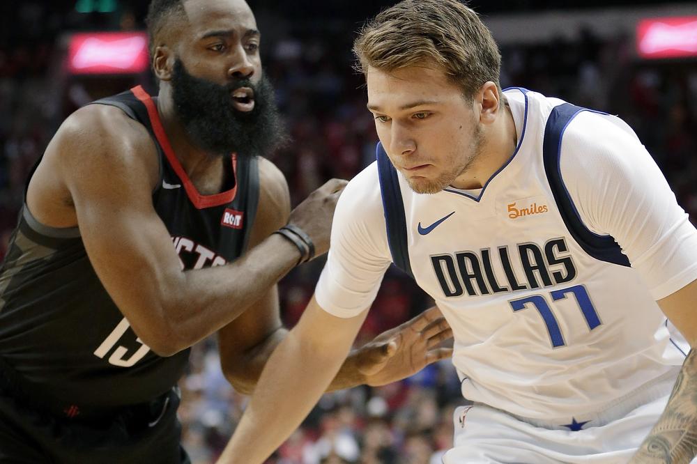 GOLOBRADI DONČIĆ IŠČUPAO BRADU HARDENU: NBA liga bruji o Slovencu srpskog porekla, nova zvezda je rođena!