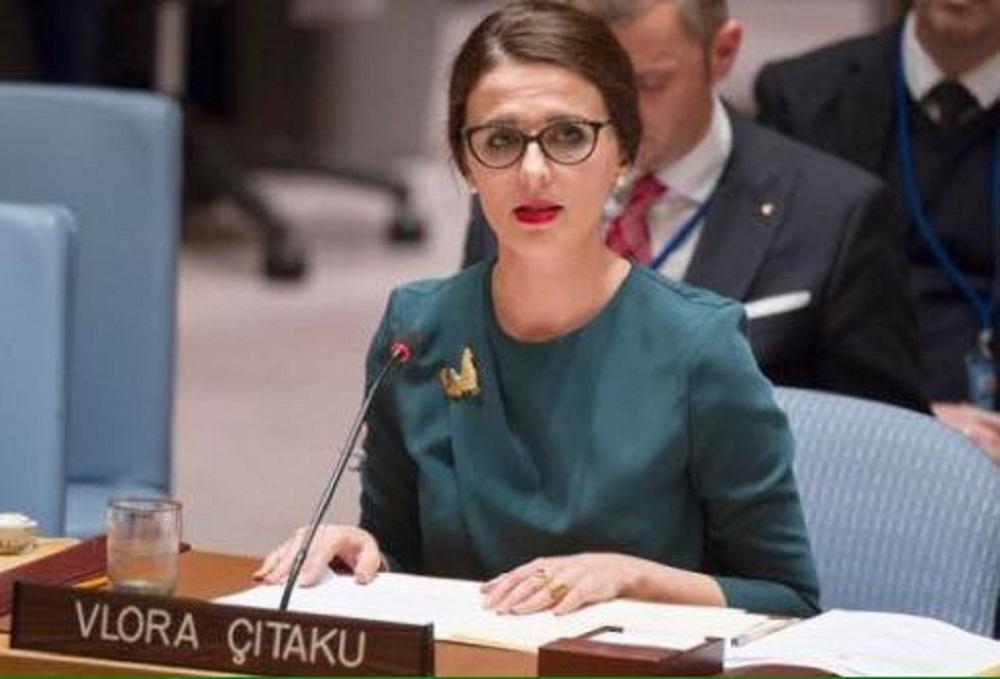 Vlora Čitaku u UN