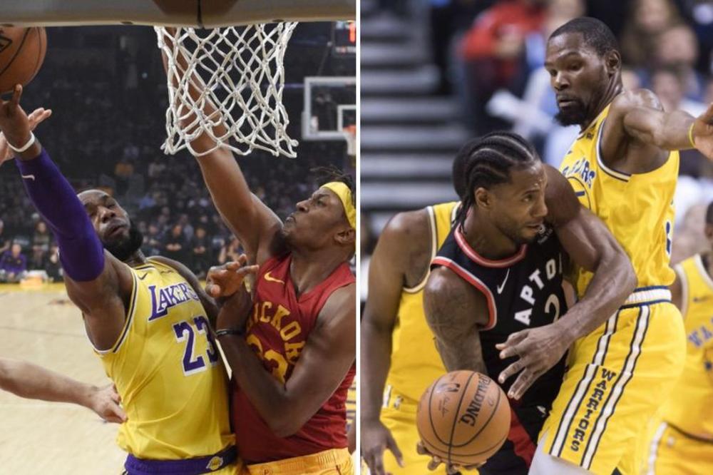 NOĆ KAD SU SUPERSTAROVI BLISTALI: Durent prebacio 50, Lebron preskočio Poštara, ostali mu još Vilt i Džordan!