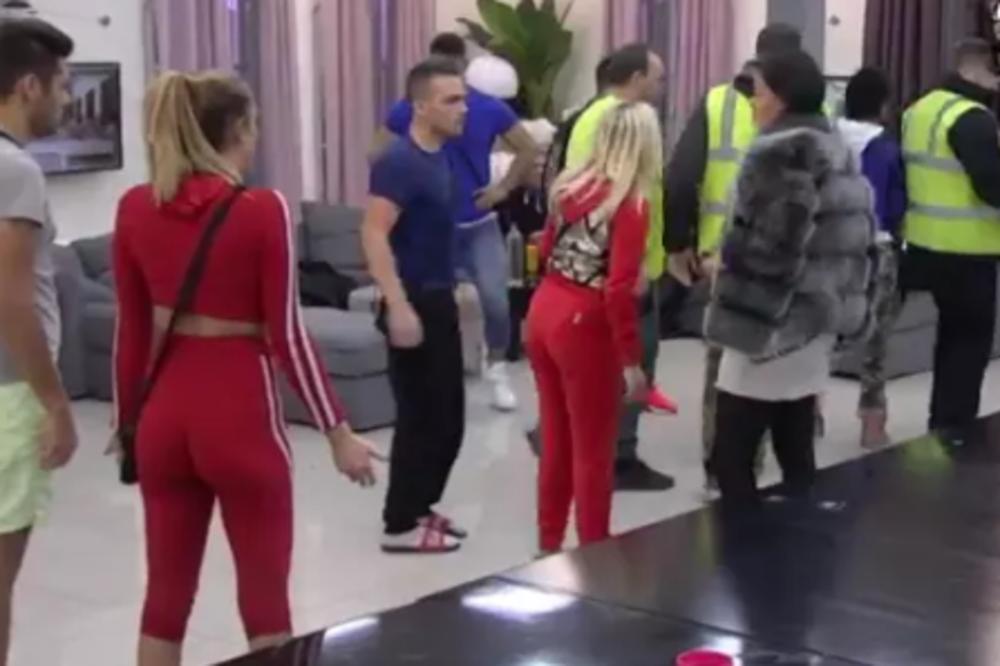 SANDRA REŠIĆ PRIŠLA NIKOLI HURRICANE-U I ZALEPILA MU TANJIR U FACU! Tresla se Zadruga, nastao HAOS! (VIDEO)