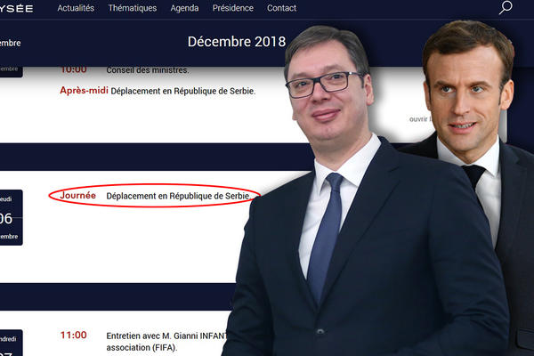 MAKRON STIŽE SAMO U SRBIJU I KOD VUČIĆA! Jelisejska palata s PONOSOM objavila datum posete PREDSEDNIKA FRANCUSKE