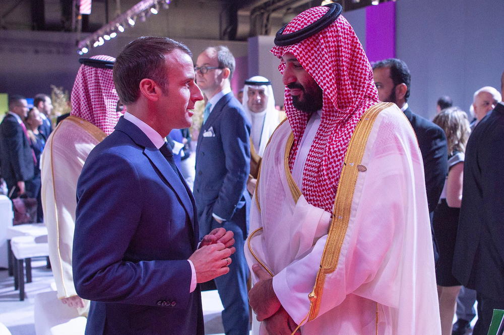 NIKAD ME NE SLUŠAŠ, BRINEM SE: Slučajno snimljen intrigantan razgovor Makrona i princa Salmana!