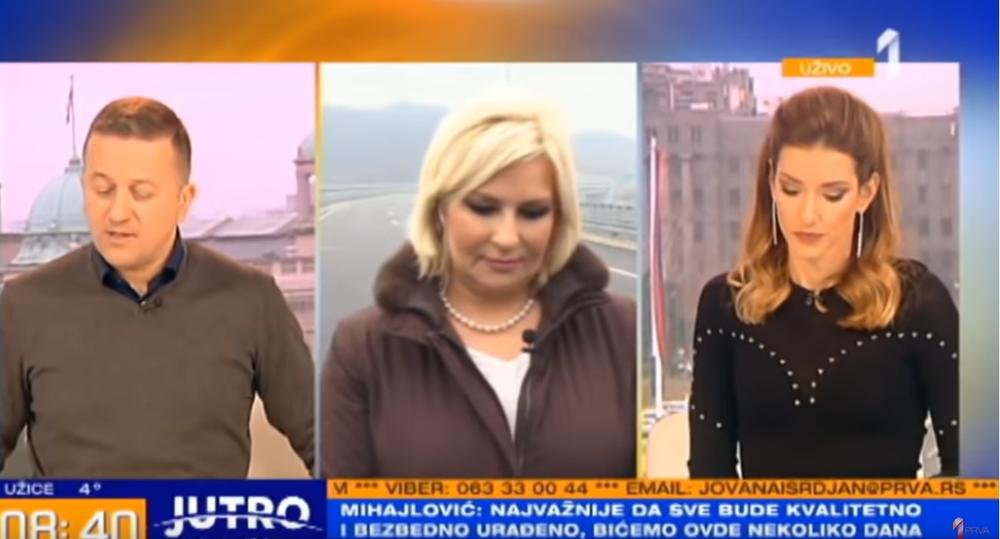 Zorana Mihajlović teško odgovara na pitanja o teškom peridou njenog života  