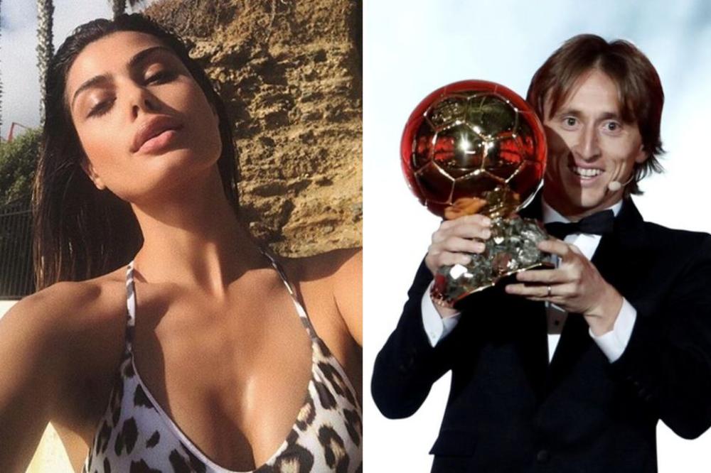 I KO JE NJEGA ZVAO?! Prelepa devojka srpskog košarkaša imala je najjaču reakciju kad je Modrić osvojio Zlatnu loptu