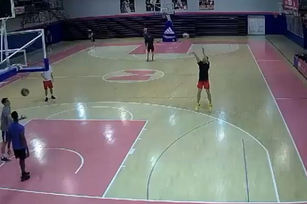 ŠTA URADI OVAJ MOMAK! Megin biser uradio neverovatnu stvar na treningu! Šutirao trojke 36/36!