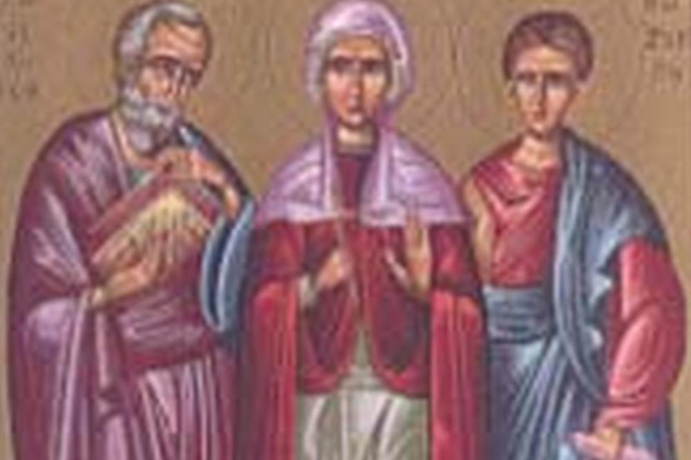 DANAS SE POMOLITE OVIM SVECIMA ZA OZDRAVLJENJE: Slavimo SVETE MUČENIKE i APOSTOLE, idite samo čistim srcem!