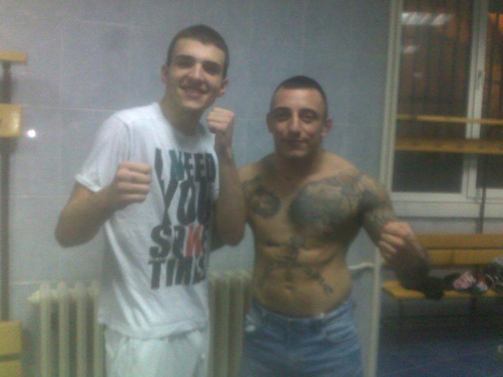 Veljko Ražnatović i Dušan Džakić  