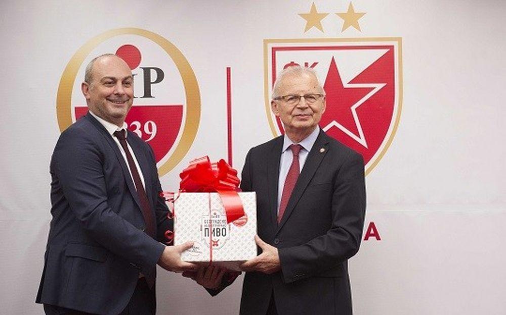 Aleksandar Popovski i Svetozar Mijailović na potpisivanju ugovora  