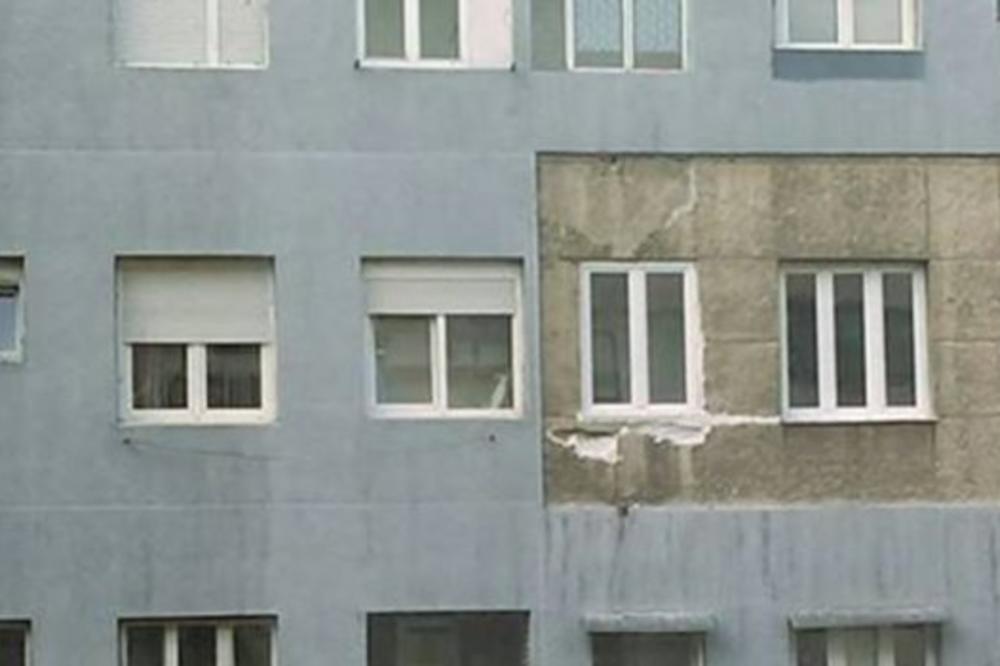 ŠTA SE DESI KAD KOMŠIJA S 4. SPRATA NEĆE FASADU? Svi se smeju SRPSKOM INATU, a kako je njegovim susedima? (FOTO)