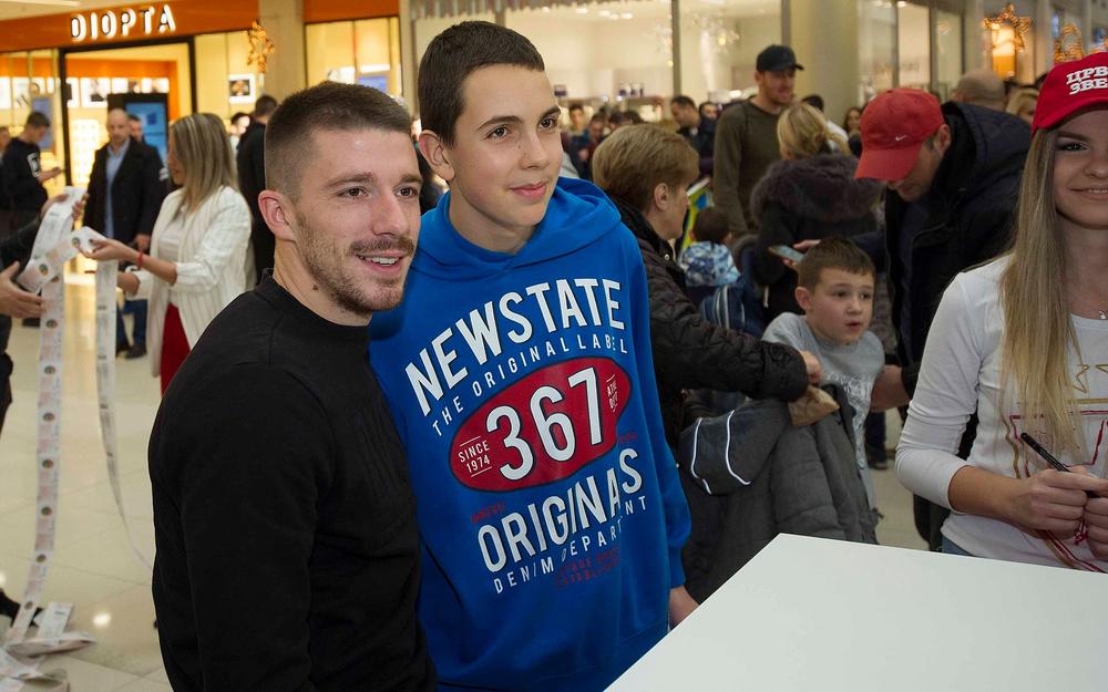 Dušan Jovančić je ulepšao dan navijačima srpskog šampiona  