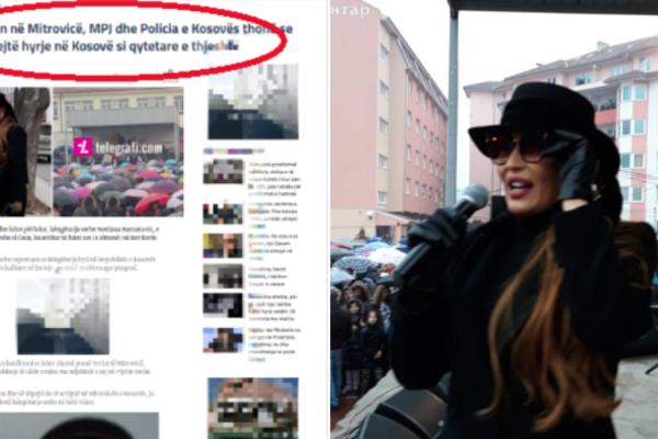 NIJE BILO RAZLOGA DA JE NE PUSTIMO DA UĐE ZATO ŠTO... Albanci o navodnoj ZABRANI Cecinog ulaska na KiM (FOTO)