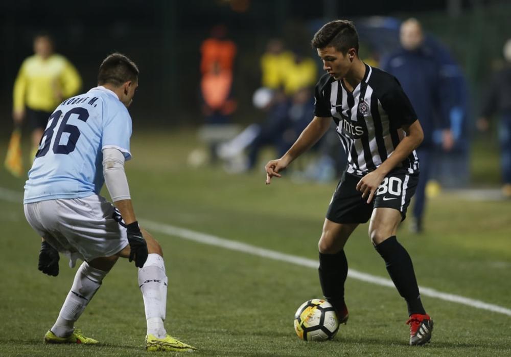 Filip Stevanović je već debitovao za prvi tim Partizana