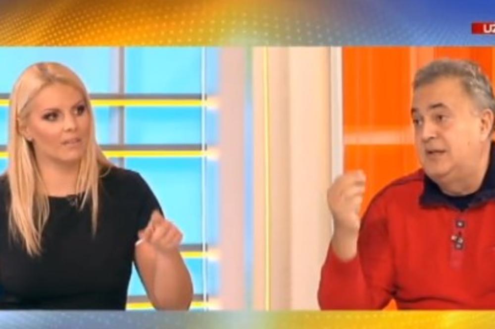 LETELO PERJE U STUDIJU ZBOG BARBARE: Ivana Vučićević i Srđan Škoro zaratili zbog mlade novinarke (VIDEO)